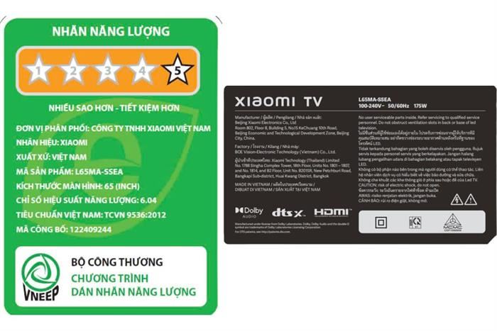 Google Tivi Xiaomi QLED 4K A Pro 65 Inch 2025 L65MA-SSEA